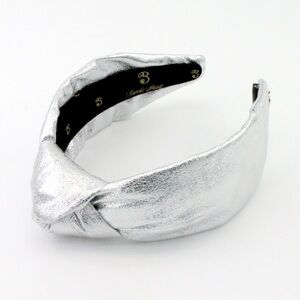 137. The Brooke Shade Metallic New Years Silver High Knot